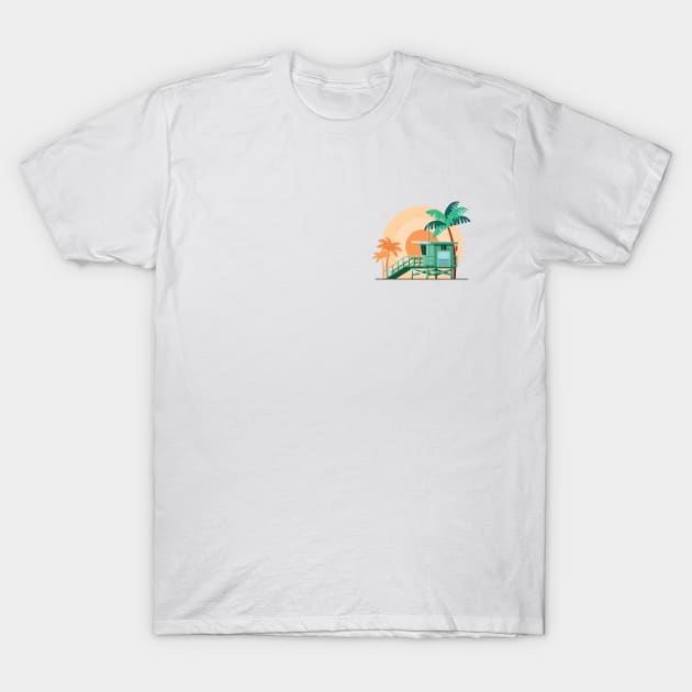 Venice Beach T-Shirt by lanaxxart